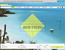Tablet Screenshot of pousadarecantodoatalaia.com.br